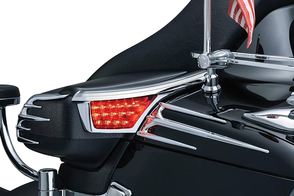 Verkleidung Beifahrerarmlehnen mit LED rot GL1800